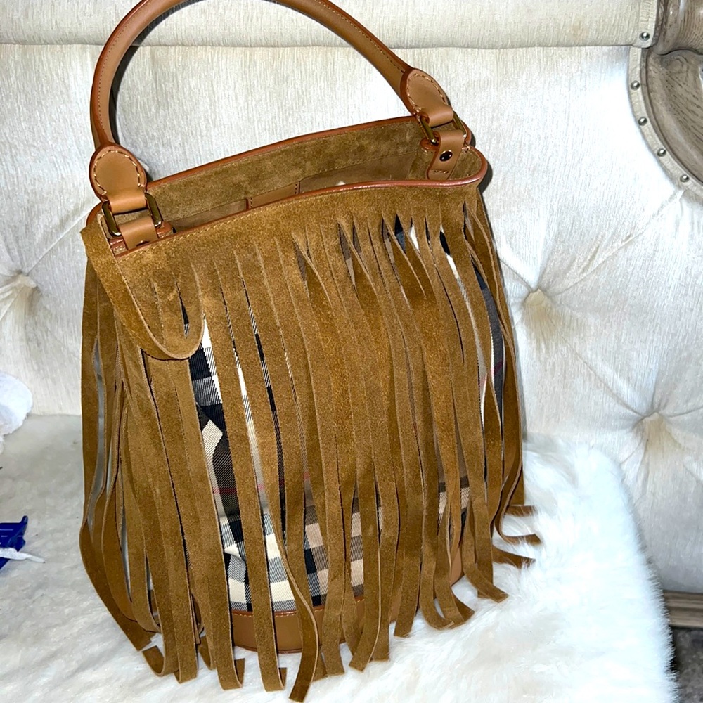 COPY - Burberry Fringe Bucket bag